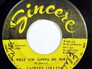 LASHAWN COLLINS-WHAT YOU GONNA DO NOW /GIRL ON SINCERE NORTHERN FUNK 45- HEAR