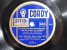 78rpm SAM BASKINI ORCH. - DIE GANZE WELT IST HIMMELBLAU Foxtrot - CORDY ELECTRO