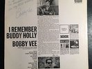 Autographed Signed Bobby Vee record LP I Remember Buddy Holly LRP 3336/LST 7336