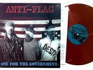Anti-Flag - Die For The Government US LP 1996 + Insert Ltd Red Vinyl Punk //1
