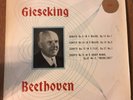 RARE EMI Columbia SAX 2259 GIESEKING Beethoven Sonatas NM