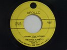 Fabulous Playboys 45 HONKEY TONK WOMAN / TEARS TEARS TEARS Apollo VG+