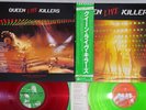 QUEEN LIVE KILLERS ELEKTRA P-5567,8E Japan OBI Clear Color Vinyl Vinyl 2LP