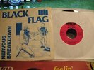 BLACK FLAG NERVOUS BREAKDOWN KILLER PUNK 45 AND PICTURE SLEEVE  HTF KDB PUNK