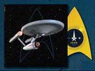 SDCC Exclusive Star Trek 50th Annivesary Theme Die-Cut 12