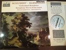 SCHUBERT 'Symphonies Nos. 5 & 8' PHILHARMONIA ORCH./ KLEMPERER (SAX 2514) LP EX