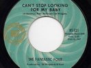 Northern Soul 45 THE FANTASTIC FOUR Can't Stop Looking For My Baby RIC-TIC hear
