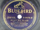 SONNY BOY WILLIAMSON TELL ME BABY b/w HONEY BEE BLUES RARE 78 BLUEBIRD BLUES V+