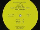 Paul McCartney & Wings - Band On The Run Interview LP - Capitol VG+ PROMO-ONLY