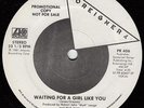 Foreigner ?– Waiting For A Girl Like You Rare 1981 *Rock Ballad* 12'' PROMO NM
