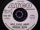 Killer Garage Punk Fuzz Psych 45 Group Axis Not Fade Away / Smokestack HEAR