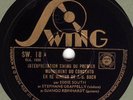 78rpm – Django Reinhardt and Stephane Grappelly – Swing 18 – E