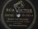 Artie Shaw Begin the Beguine 78 Big Band Hit Nightmare Horror Exotica Creepy