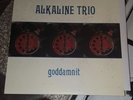 Alkaline Trio - Goddamnit redux vinyl (half red & half black) 1st press (1/500)