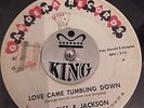 DIMPLES & JACKSON - LOVE CAME TUMBLING DOWN - POPCORN / R&B 45  - GARDENA