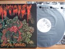 AUTOPSY MENTAL FUNERAL LP 1991 UK PEACEVILLE 1ST PRESS + INNER DEATH METAL MINT-
