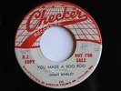 Jimmy Binkley Checker R&B Promo You Made A Boo Boo / Messin' Around VG+