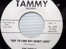 THE EDSELS r&b doowop 45 GOT TO FIND OUT ABOUT LOVE / GIRL I LOVE M-Tammy  F2042