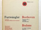 FURTWANGLER - BEETHOVEN symphony no.9 BRAHMS st antoni var. UNICORN 2xLPs EX+