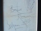 THE ROLLING STONES  AUTOGRAPHS / SIGNATURES   FULL SET  WITH BRIAN JONES  1964