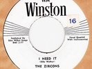 GROUP ROCKER The Zircons – I Need It on WINSTON ?? HEAR ??