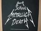 Metallica , Birth, School, Metallica, Death Backpatch, 1994, rar, rare