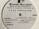 Scarlett Johansson “Anywhere I Lay My Head” RARE TEST PRESSING LP DAVID BOWIE