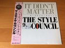 12 INCH SINGLE THE STYLE COUNCIL IT DIDN'T MATTER JAPAN OBI PAUL WELLER