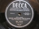 78 rpm 1950s ROCK AROUND THE CLOCK b/w THIRTEEN WOMEN - Bill Haley & his Comets