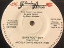ANGELA DAVIS AND FATHER   Barefoot Boy / Black Gold   Flaming Arrow funk soul 45