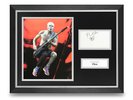 Flea Signed Photo Framed 16x12 Autograph Red Hot Chili Peppers Memorabilia COA