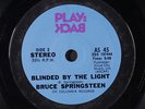 BRUCE SPRINGSTEEN / ANDY PRATT: Blinded By The Light / Avengie Annie 45 (promo