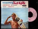JOHNNY HALLYDAY.ChANTE LES FILLES.Early FRENCH EP.Vogue.Water ski