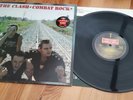 THE CLASH - COMBAT ROCK WITH ORIGINAL POSTER- PUNK SEX PISTOLS DAMNED