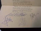 K130 -  Barclay James Harvest - XII - mit Original Brief und Unterschriften