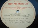 NEVER RELEASED ON SINGLE ALICIA LEIGH / CRISPIAN ST PETERS ACETATE