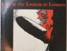 LED ZEPPELIN Live at the Lyceum in London 2LP Vinyl VG+ COVER VG+ Light ringwea