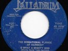 The Sensational Flames Of Harmony 45RPM Palladium O What A Mighty God MP3 Listen