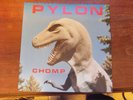 Pylon LP Chomp 1983 DB athens die cut postcard