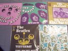 5 BEATLES Vinyl Import 45s BEATLES FLASH BACK FRANCE W/PIC VG+