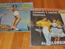 LP- CUMBIAS Y GAITAS FAMOSAS Con Los Diplomaticos FUENTES vinyl LP Columbia