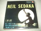 NEIL SEDAKA - E.P.  I GO APE (DIVENTO SCIMMIA) raro EP ITALY 1959   R'N'ROLL