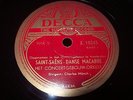 78 RPM  OSSY RENARDY VIOLIN SAINT-SAENS: DANSE MACABRE, CH.MUNCH, CONCERTGEBOUW
