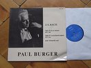 Paul Burger Bach Cello Suites 2+4 Swiss Private ARCO LP