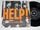Mega rare The Beatles single 45 Help  Sweden Parlophone R 5305 Orange Exc/Exc