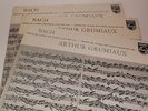 A 02205/6/7 L  JS Bach Sonatas & Partitas Arthur Grumiaux Dutch Plum 3LP Set