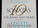 BEETHOVEN PIANO &VIOLIN SONATAS(4LP's)-SZIGETI&ARRAU-ORIG 1ED(Dark Maroon Label)