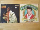 2 Elvis Presley SEALED LP's,  Country Music & Pure Gold, Time Life Records/RCA