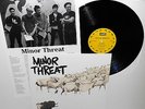 MINOR THREAT out of step Lp Record with lyrics insert , dischord records