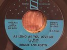 Ronnie And Robyn - As Long As You Love Me - Sidra 70's Northern Soul *Classic )?